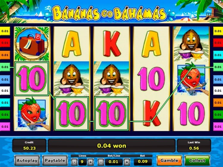 Bananas go Bahamas