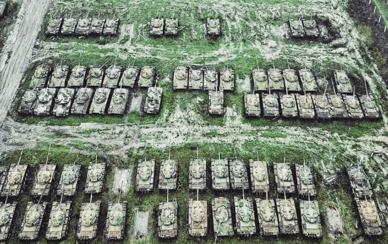 российские танки